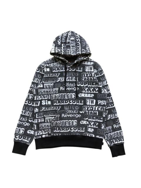 Vintage HYSTERIC GLAMOUR poem hoodie