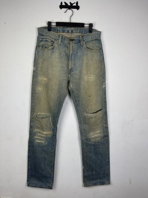 Other Designers Vintage - Vintage Levi’s Big E reconstruct selvedges distressed denim