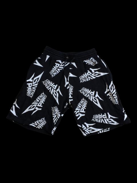 Givenchy Givenchy Paris Logo Sweat Shorts