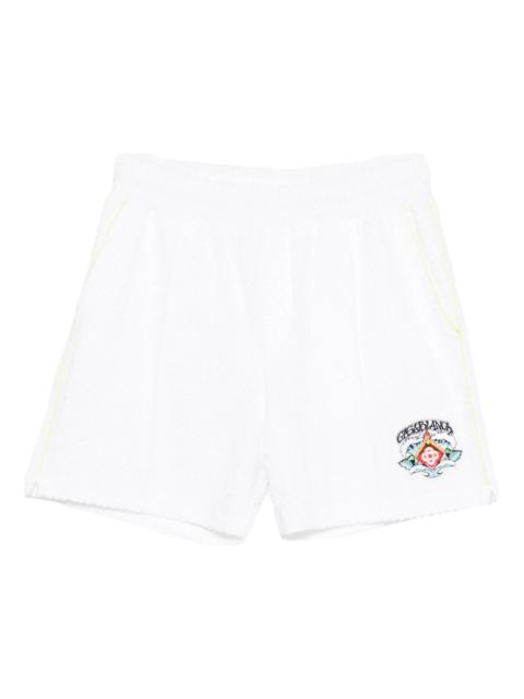 CASABLANCA Casablanca Towelling Monogram Shorts