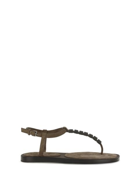 Brunello Cucinelli Brunello Cucinelli Embellished Sandals