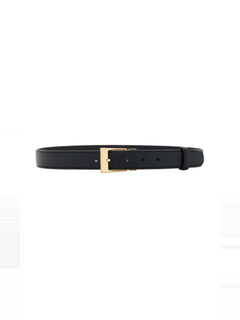 The Row Jewel Leather Belt gold
