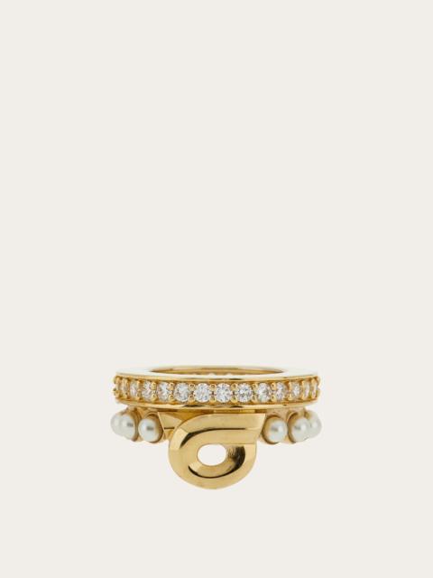 FERRAGAMO Gancini scarf clip