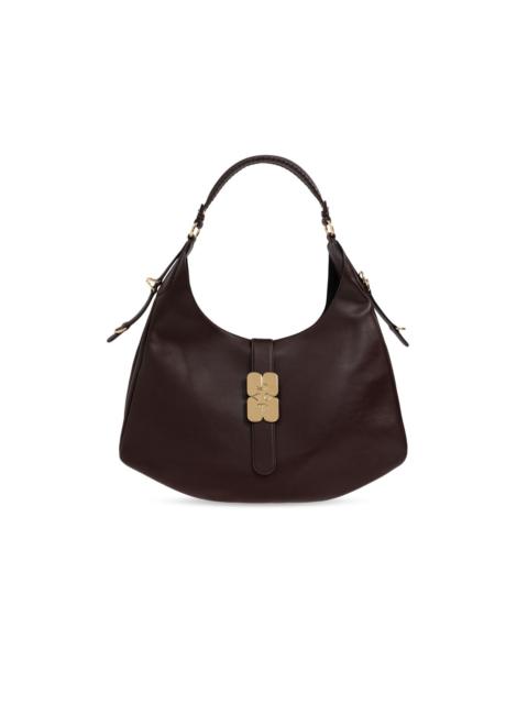 GANNI GANNI Large Kat Shoulder Red Bag New & Authentic