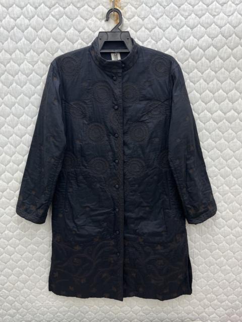 ISSEY MIYAKE 🔥ARCHIVE🔥 HAAT ISSEY MIYAKE EMBROIDERED JACKET