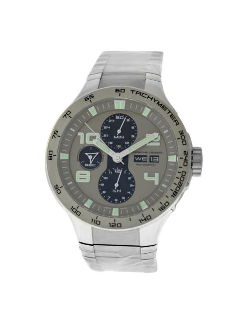 Other Designers Pre-owned Porsche Design Flat Six P6340 Chronograph Automatic Men's Watch 6340.41.24.0251