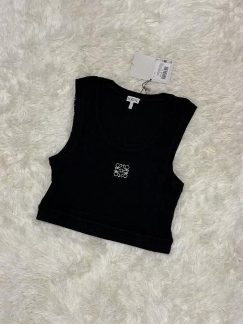 Loewe LOEWE women crop top tank black