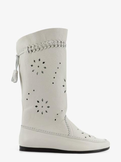 Isabel Marant Isabel Marant Welky Leather Boots With Cut-Out Details