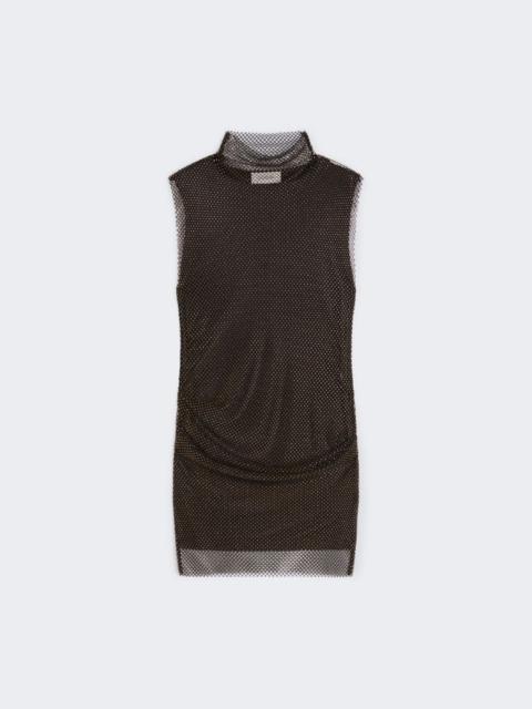 Sportmax Sleeveless dress with rhinestones