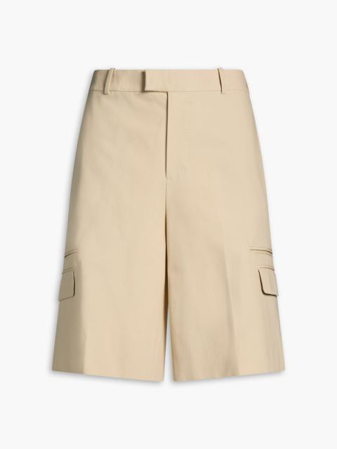 Alexander McQueen Cotton-twill cargo shorts