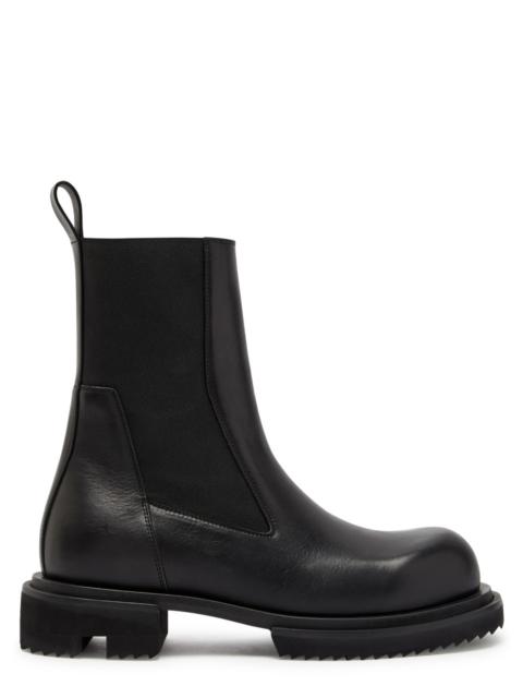 Rick Owens Rick Owens Beatle Gabe Leather Ankle Boots