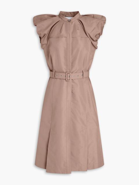 3.1 Phillip Lim Belted ruffled cotton-blend shirt dress