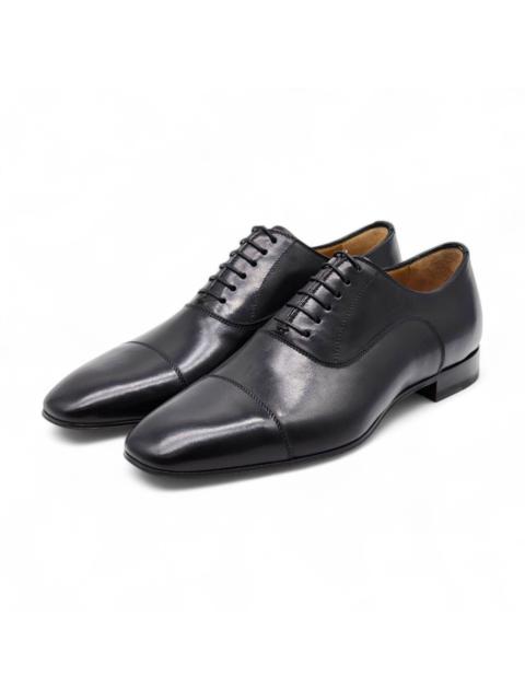 Greggo Leather Oxford Shoes in Black EU 39.5 US 6.5 $995 NWB