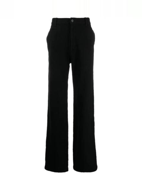 UNDERCOVER WOOL STRAIGHT-LEG TROUSERS
