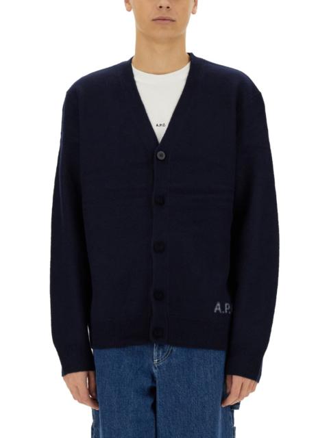 A.P.C. CARDIGAN "KENNY" IN LANA MERINO