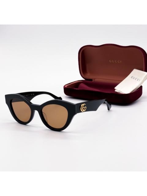 GUCCI NEW GUCCI SUNGLASSES ROUND BLACK WOMEN GUCCI GG0957S 003