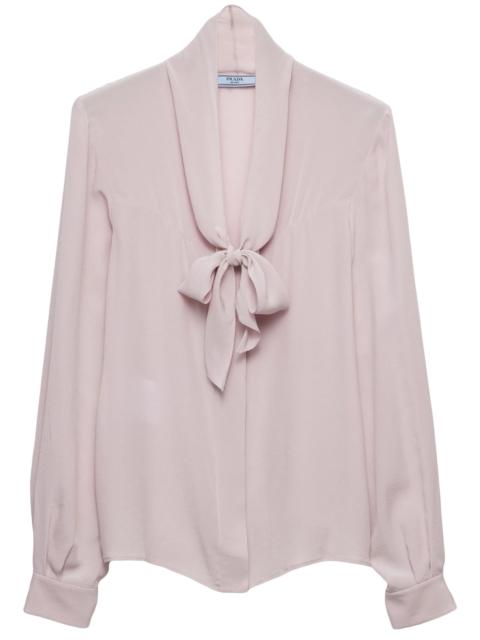 Prada Marocain blouse