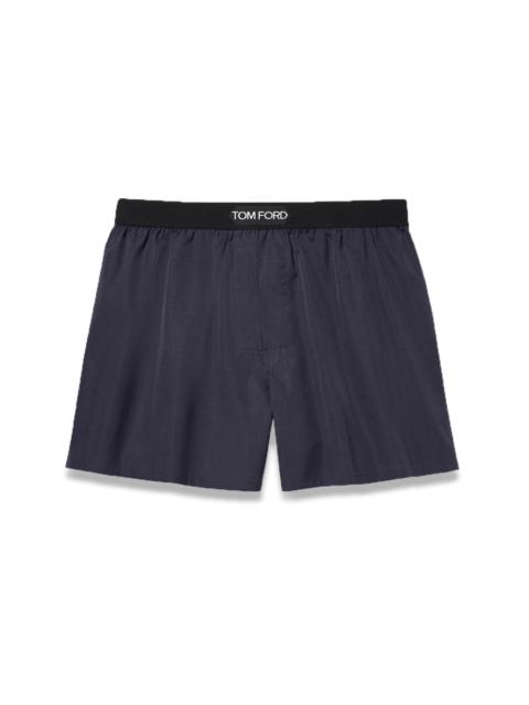 TOM FORD COTTON SHORTS WITH LOGO