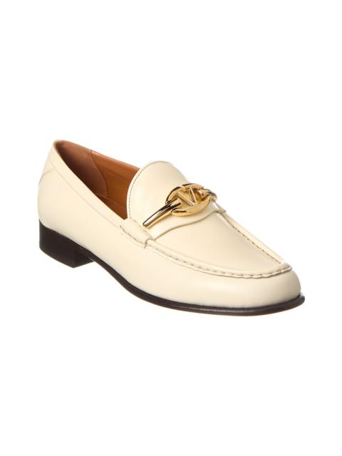 Valentino Valentino VLogo Leather Loafer