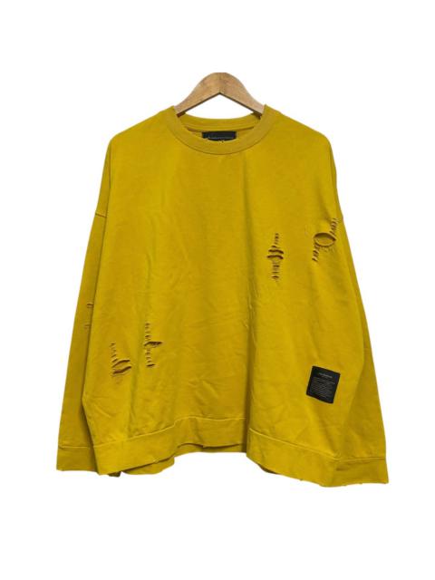 Other Designers Japanese Brand - Neos Addictive Design Oversize Distressed Sweatshirt