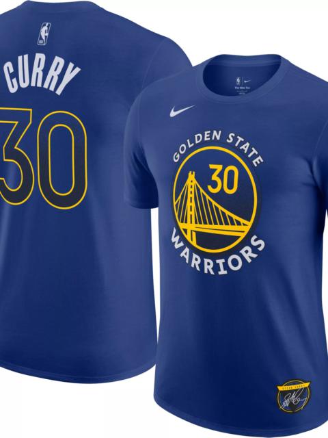 Nike Nike Adult 2024-25 Select Series Golden State Warriors Blue Stephen Curry #30 T-Shirt