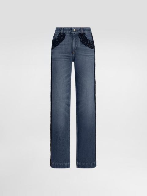 5-pocket denim trousers