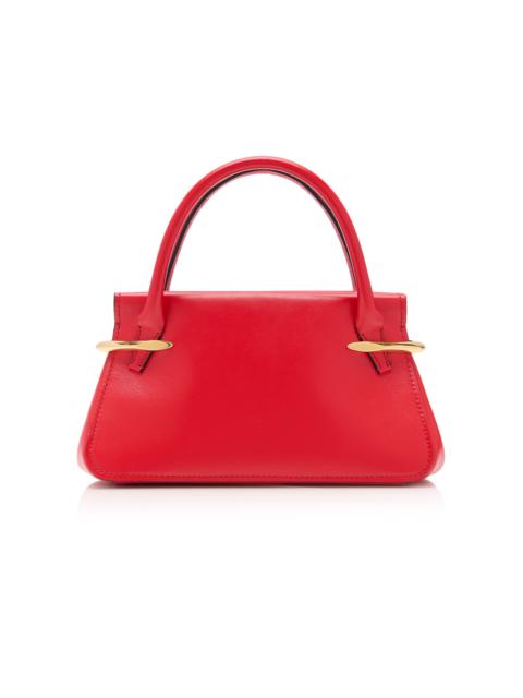 Givenchy Pinch Mini Leather Top-Handle Bag red