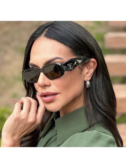 Prada NEW PRADA SYMBOLE PR17WS GREEN BLACK PRADA SUNGLASSES SPR 17
