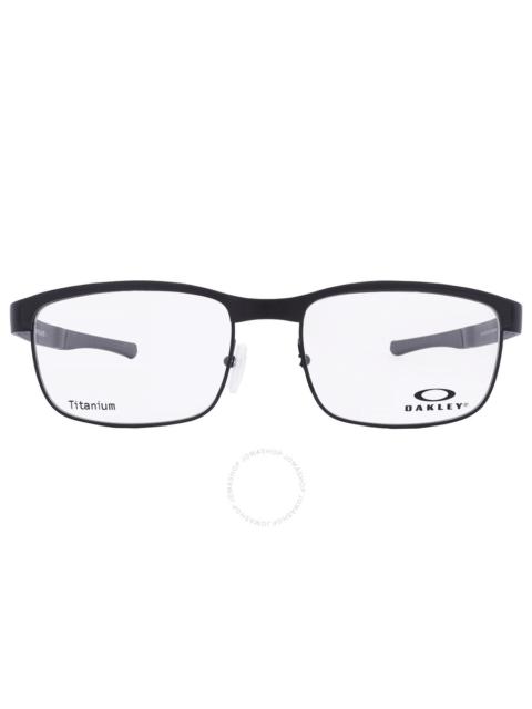 Oakley Surface Plate Demo Rectangular Titanium Men's Eyeglasses OX5132 513201 54