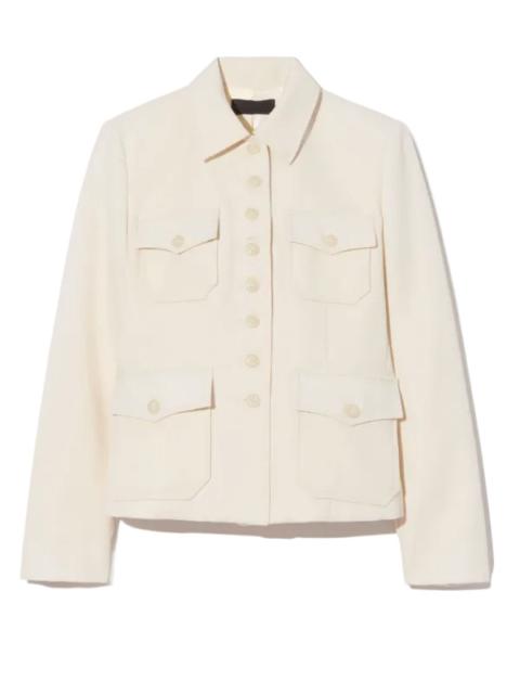 NILI LOTAN Jamison Jacket in Stone