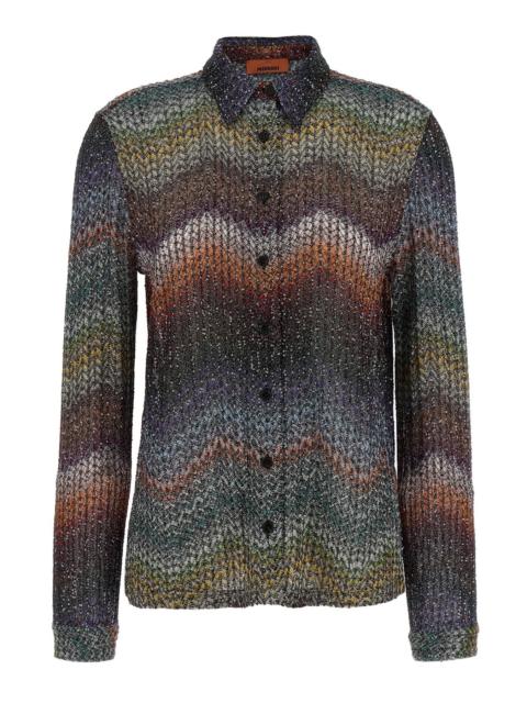 Missoni Sequin and lamé viscose shirt