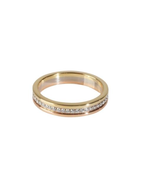 Cartier Cartier triple gold & Diamond Vendome Ring
