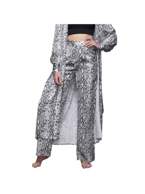 Other Designers Good American Purely Python Wide Leg Pants