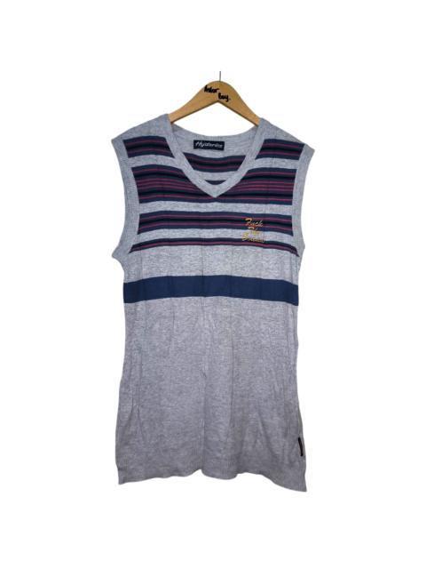 Vintage 1990s Hysterics Glamour Fuck The Sound Knit Vest