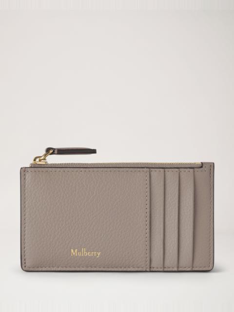 Mulberry Continental Zipped Long Card Holder
Cashmere Taupe Small Classic Grain