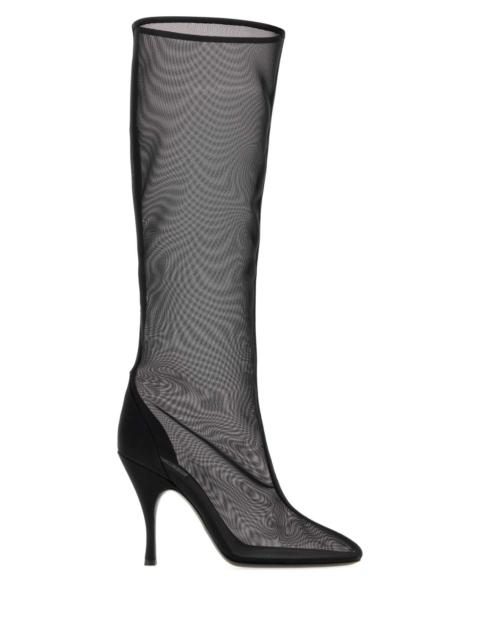 Alaïa Alaia Women Black Mesh Boots