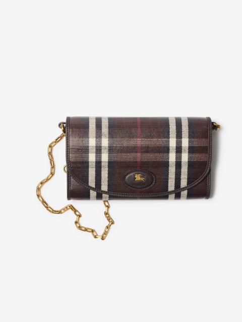 Burberry Highlands Chain Strap Wallet​