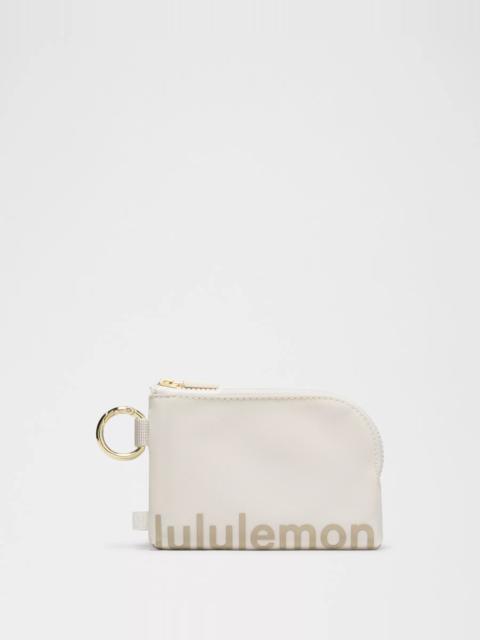 lululemon Clippable Card Pouch