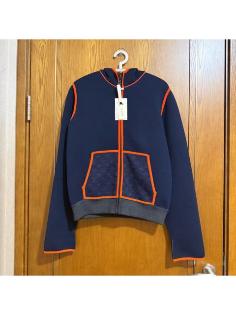Louis Vuitton Louis Vuitton Pocket All-Over Print Zip-Up Hooded Sweater