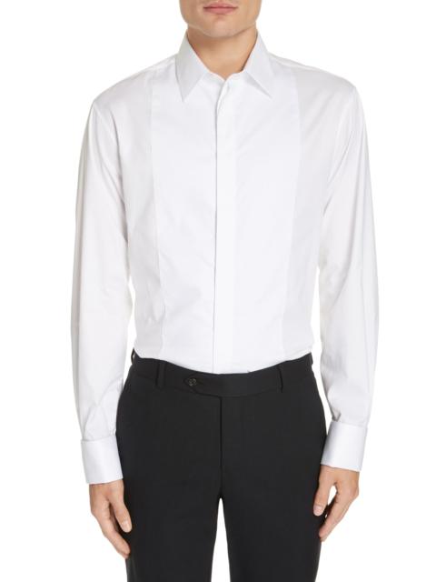 EMPORIO ARMANI Slim Fit Stretch Tuxedo Shirt