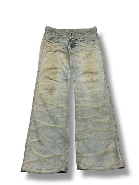 Other Designers Tornado Mart Whisker Washed Bleached Vintage Denim