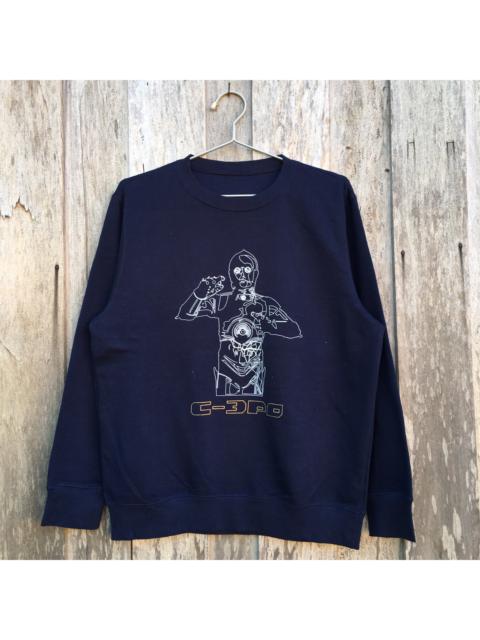 Other Designers Movie - Star Wars C-3PO Crewneck Sweatshirt Animated