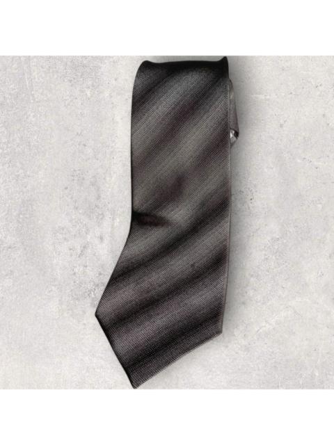 Dior Dior Homme Black&Grey Gradient Silk Necktie