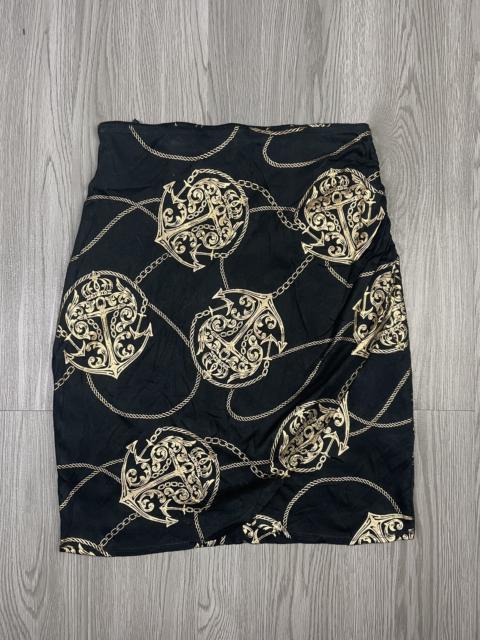 Other Designers Japanese Brand - Complex da Pink anchor gold printed skirt