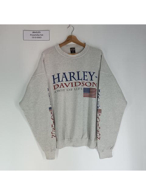 Other Designers Vintage 90s Harley Davidson A Way Of Life Sweatshirt