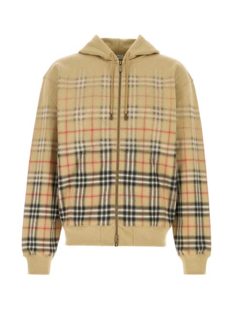 Burberry Burberry Men Beige Cotton Sweatshirt