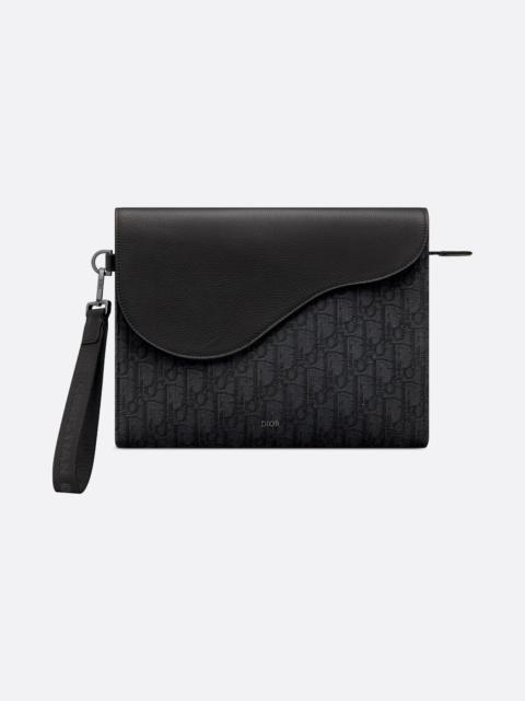 Dior Saddle A5 Triangle Pouch