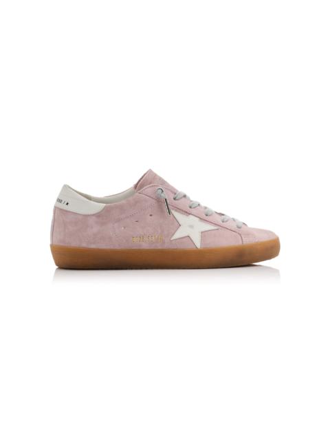 Golden Goose Super-Star Suede Sneakers pink
