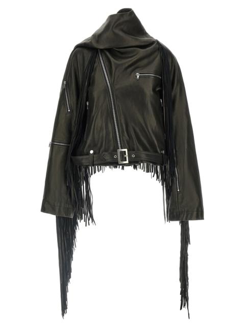 Rick Owens Rick Owens Women 'Cropped Scarf Flight' Jacket