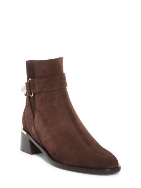 JIMMY CHOO Jimmy Choo Noor Bootie in Chocolate at Nordstrom
